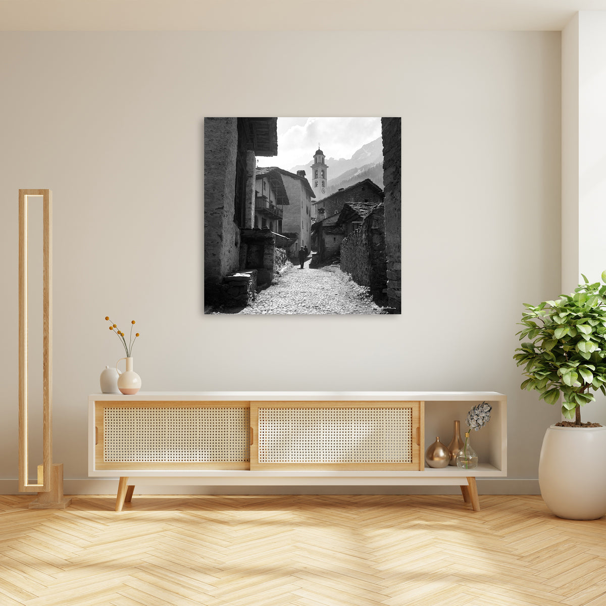 Dorfgasse von Castasegna