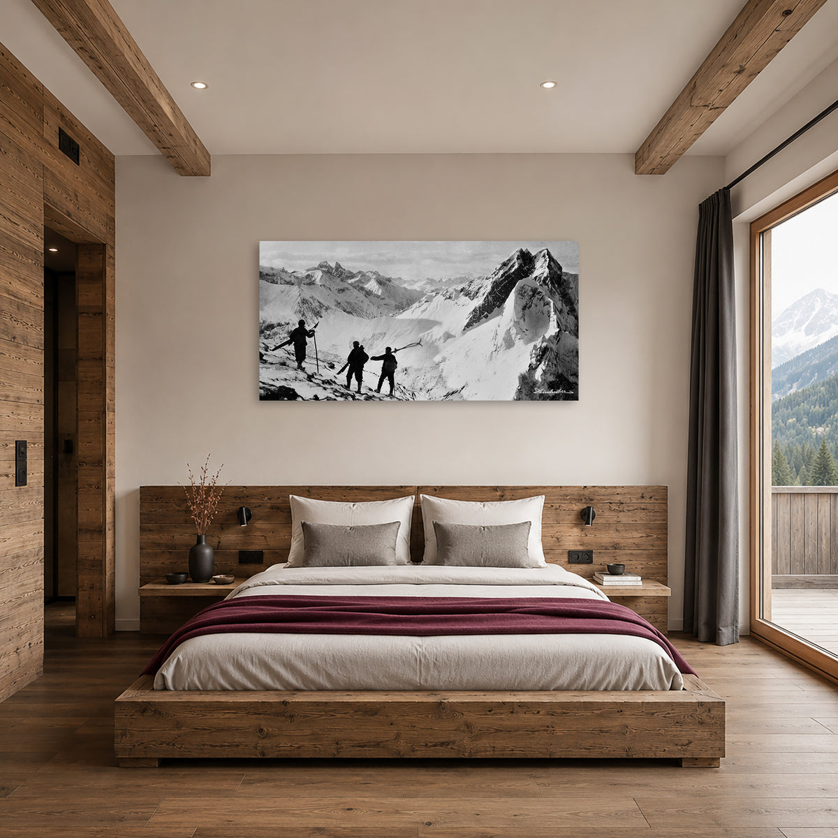 Erste Skitour am Himmeleck