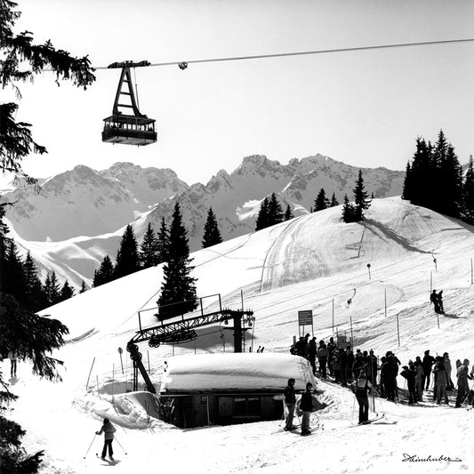 Skifahrer am Fellhorn