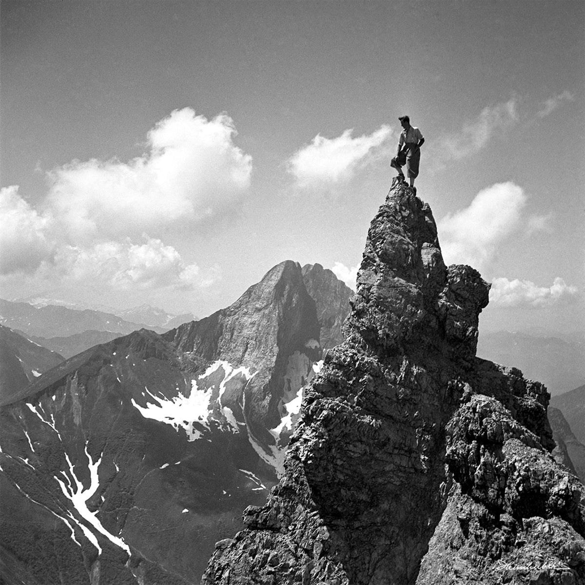 Auf der Felsnadel