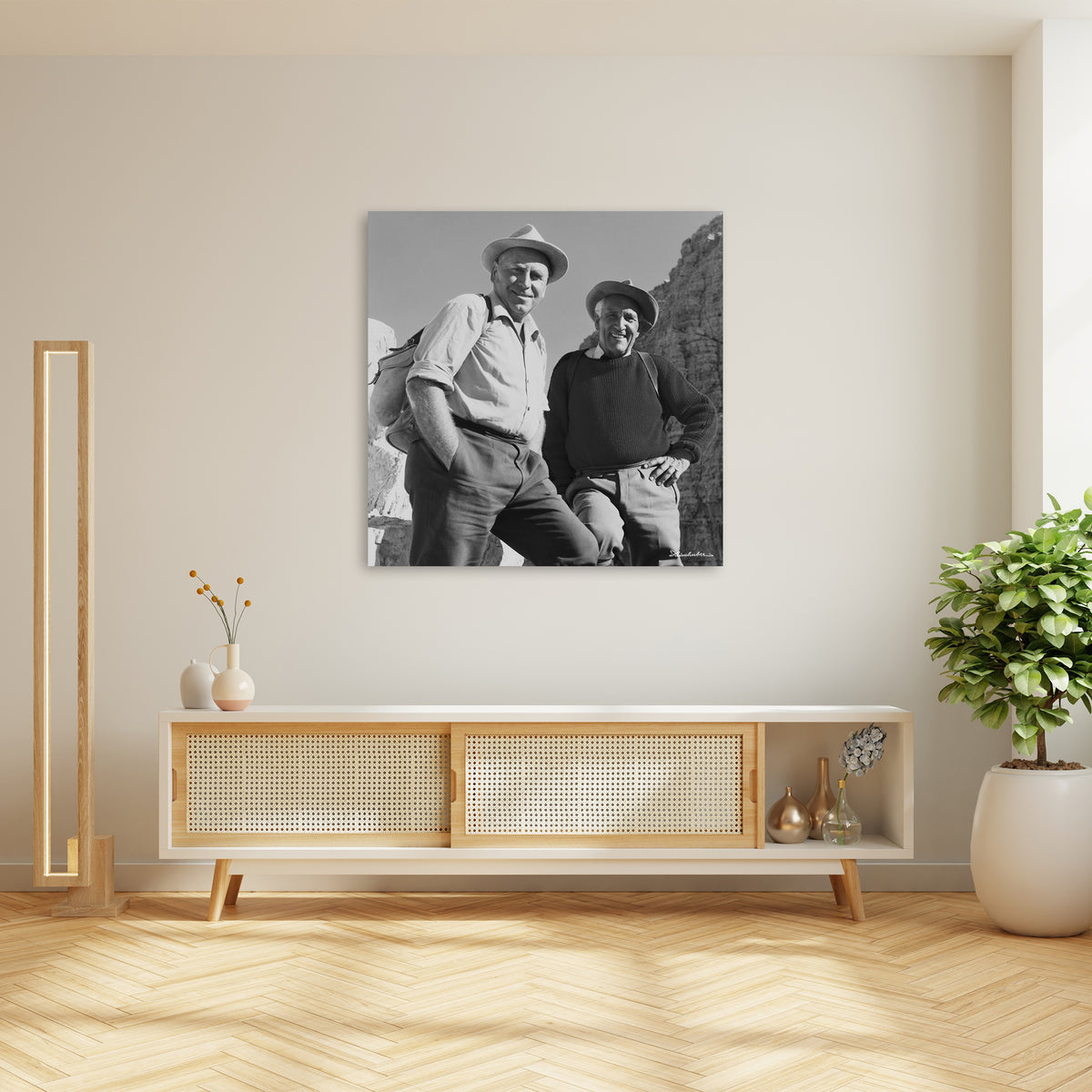 Luis Trenker und Fritz Heimhuber