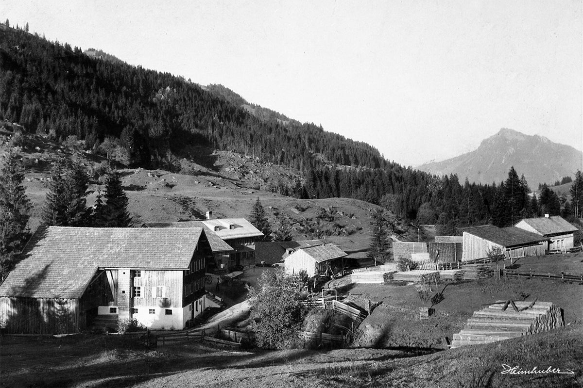 Gunzesried Säge mit Grünten