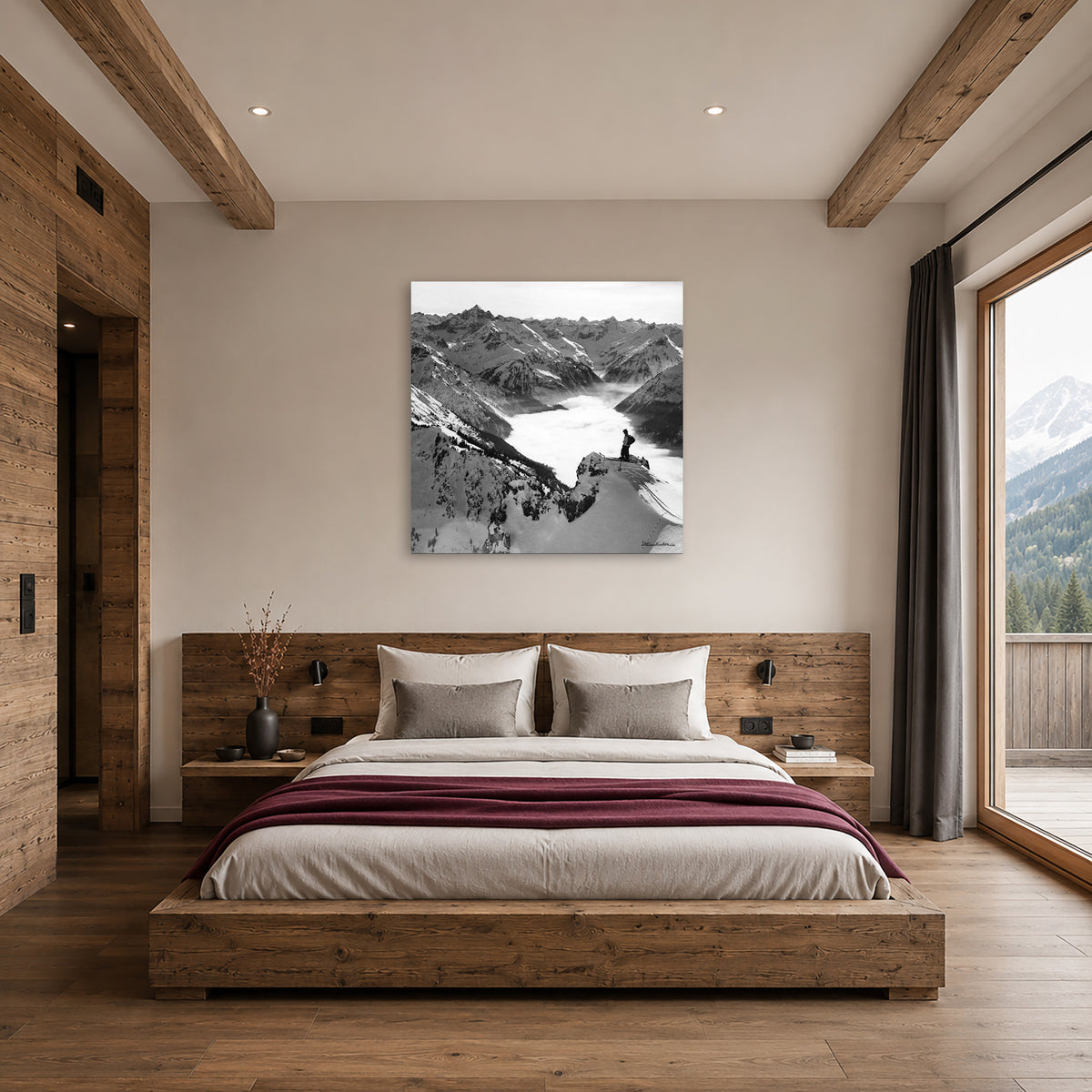 Nebelmeer am Ponten