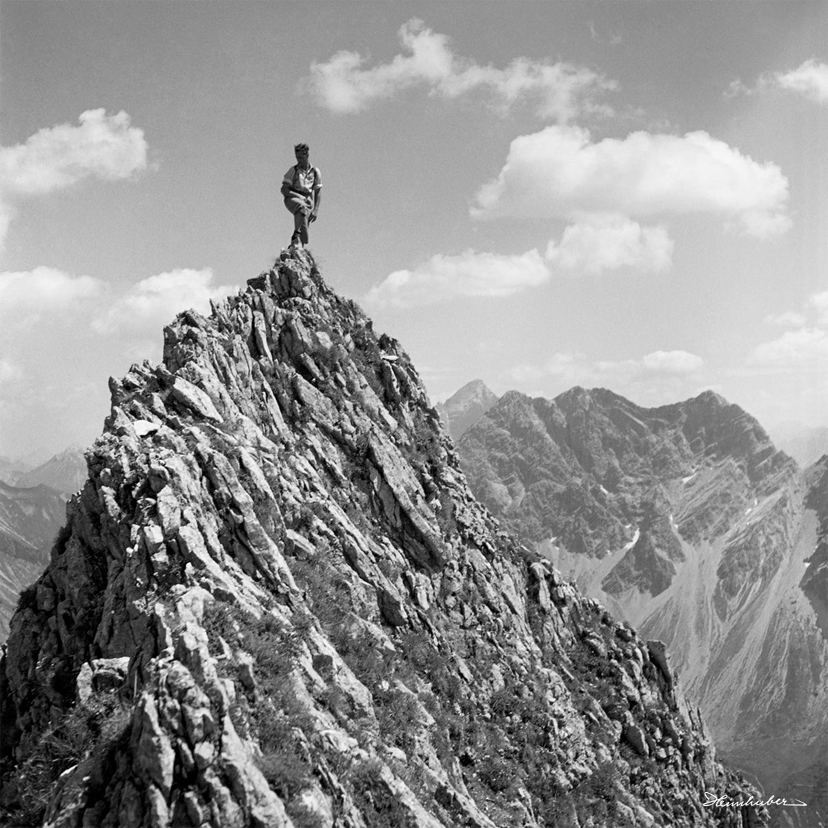 Auf dem Gipfel der Höfats