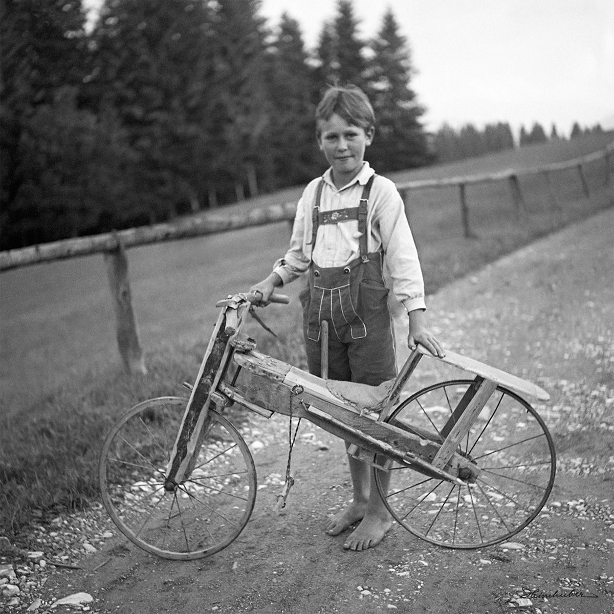 Selbstgebautes Fahrrad