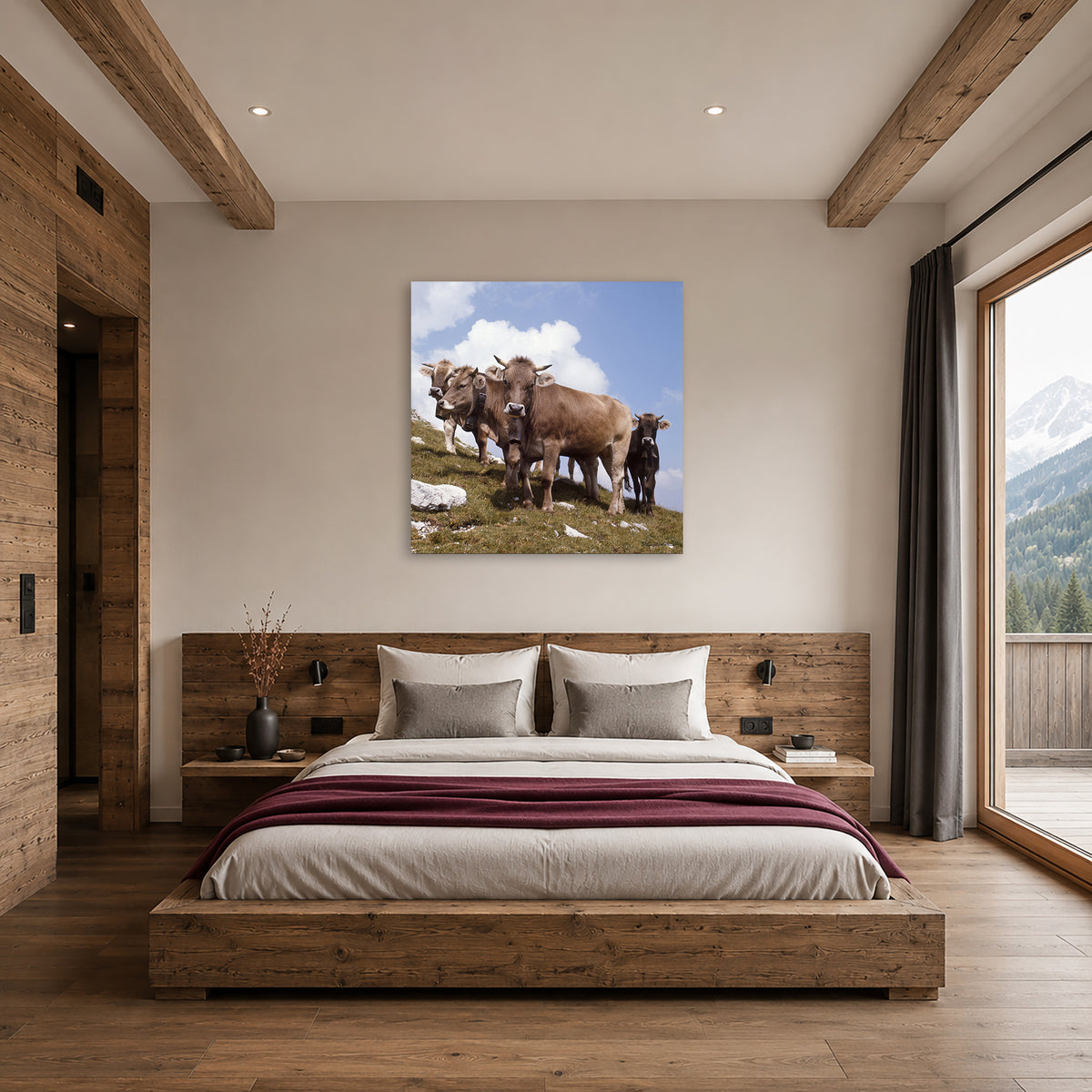 Jungvieh am Schrofenpass III