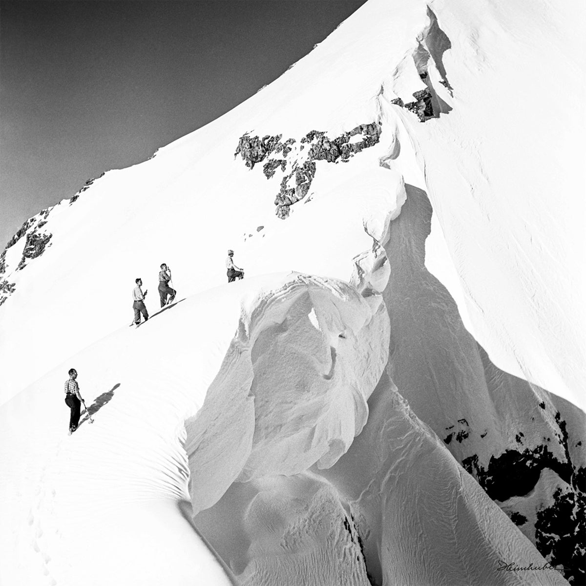 Schneeschlucht