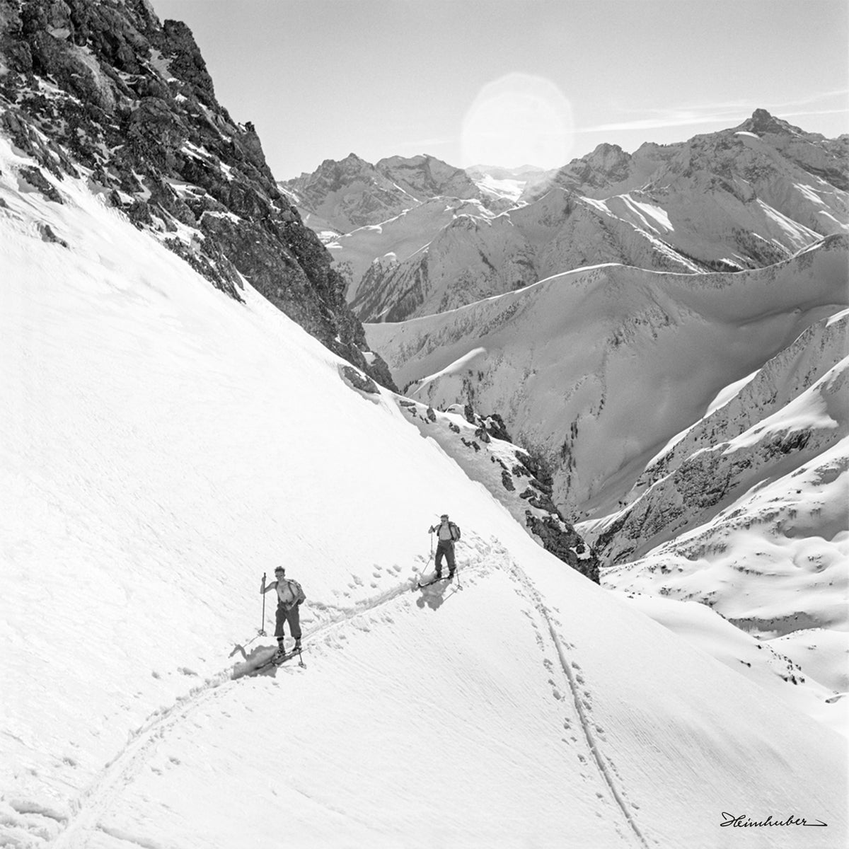 Blick in die Lechtaler Alpen