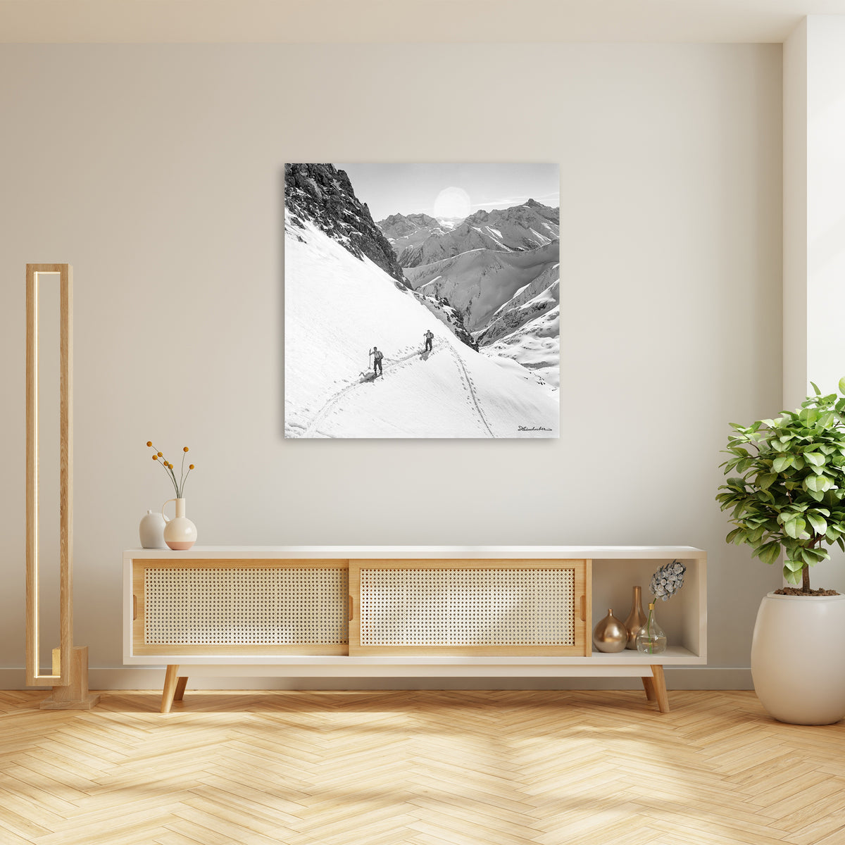 Blick in die Lechtaler Alpen