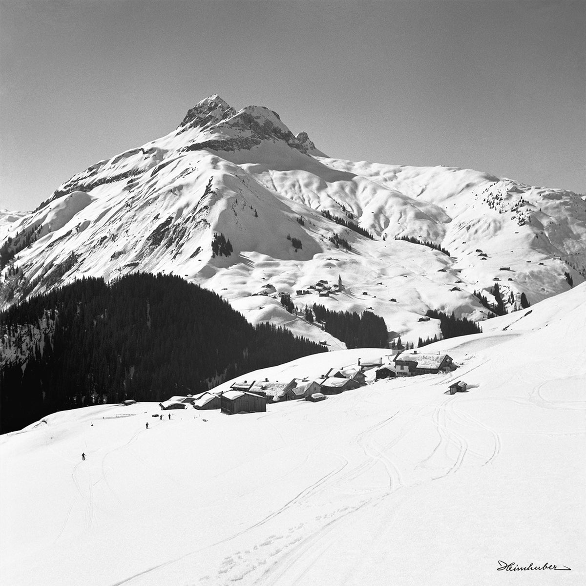 Lechleiten mit Warth und Warther Horn
