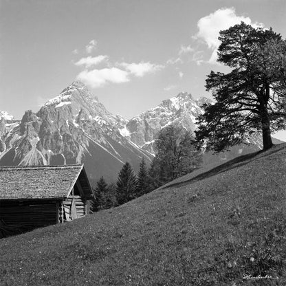 Blick zur Sonnenspitze