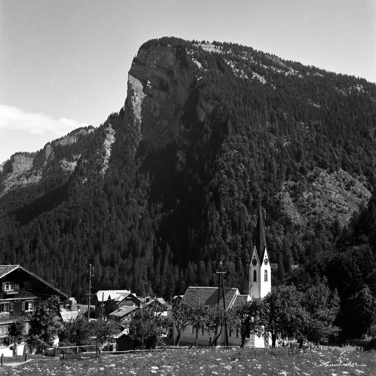 Mellau mit Kanisfluh