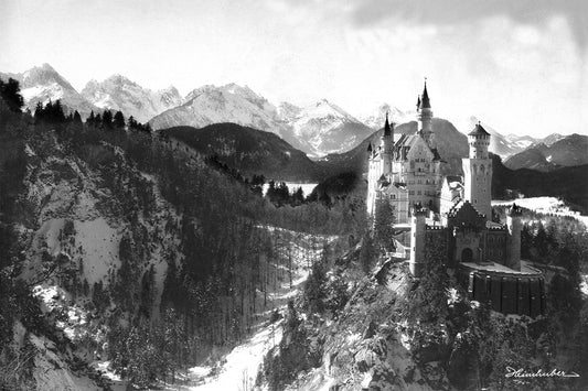 Schloss Neuschwanstein im Winter
