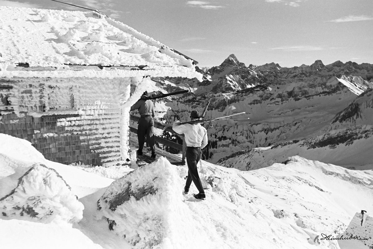 An der Nebelhorn Gipfelhütte