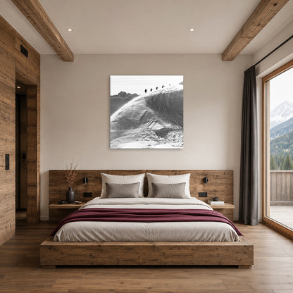 Skitour am Nebelhorn 1949