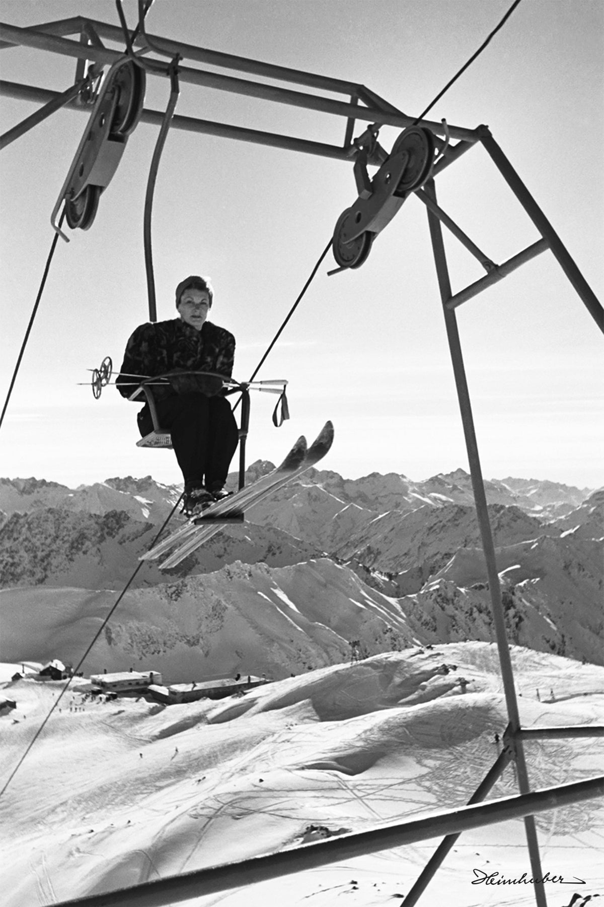 Stilvoll zum Skifahren