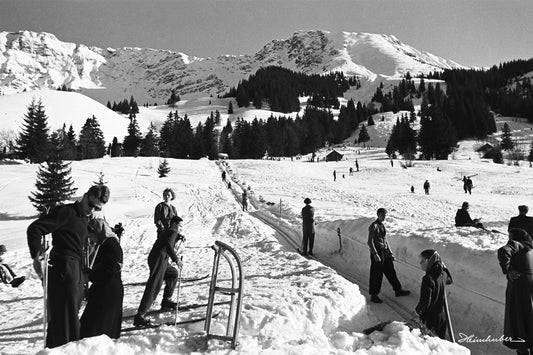 Skifahren am Oberjoch
