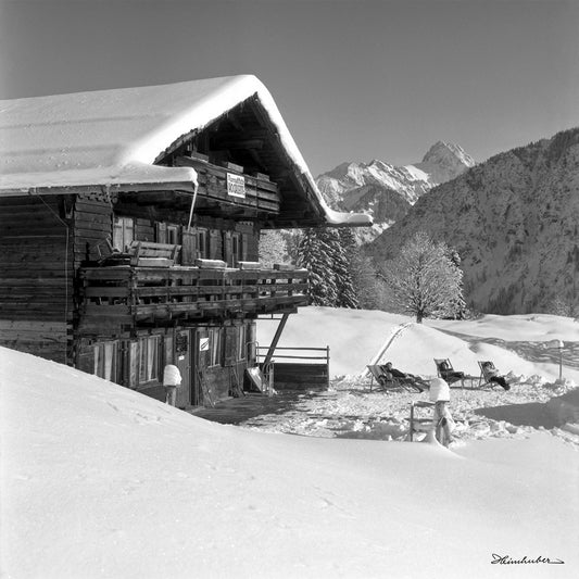 Berggasthof Hochleite im Winter