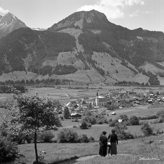 Blick auf Hindelang