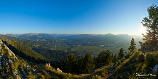 Panorama vom Burgberger Hörnle
