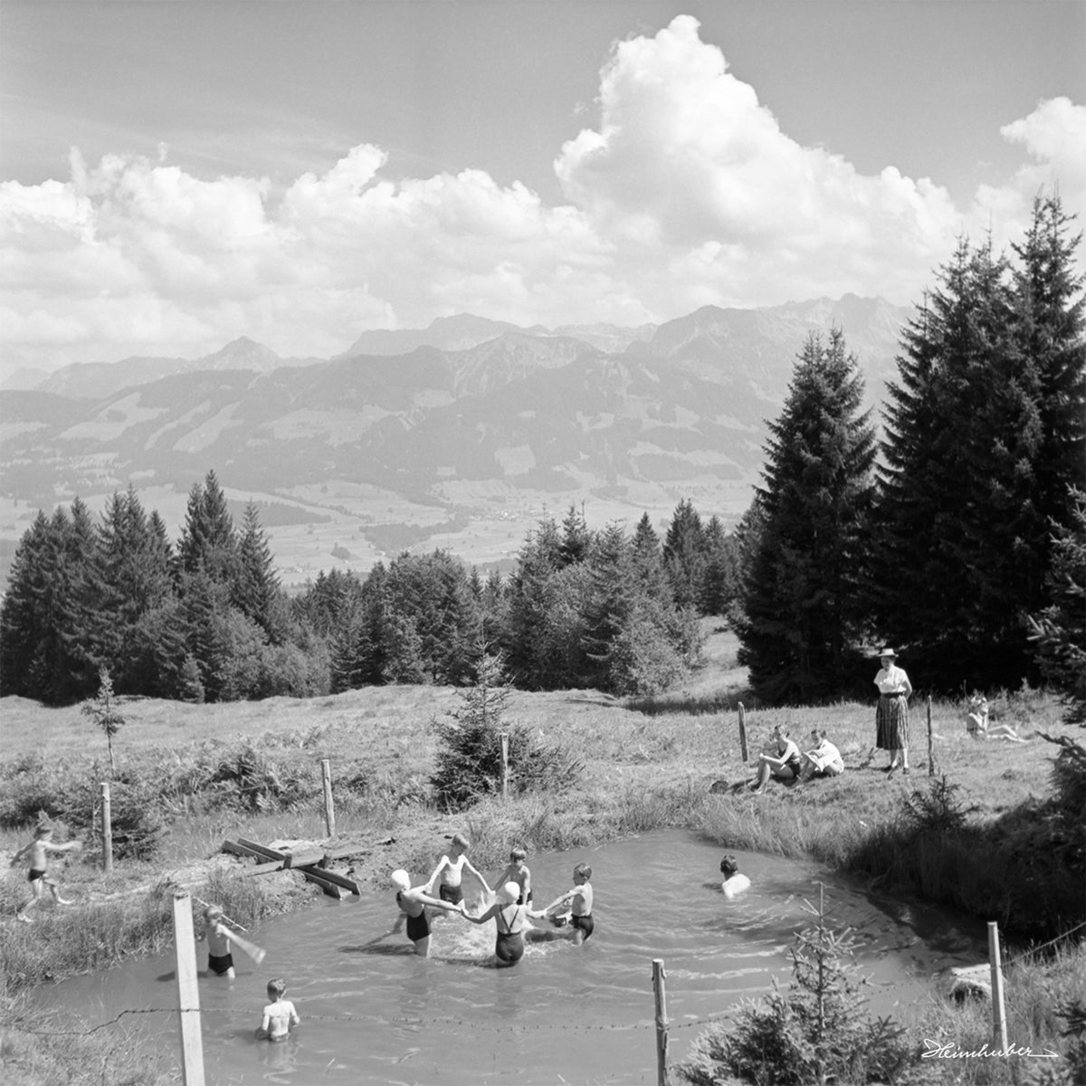 Planschen an der Kahlrückenalpe