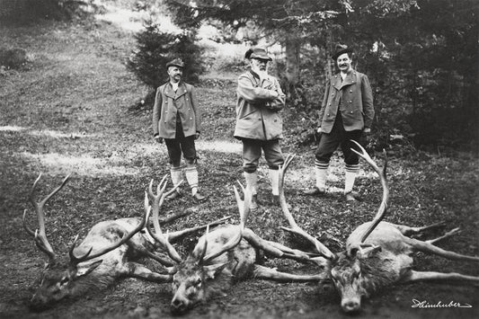 Prinzregent Luitpold bei der Hofjagd