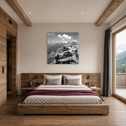 Rast an der Jochspitze