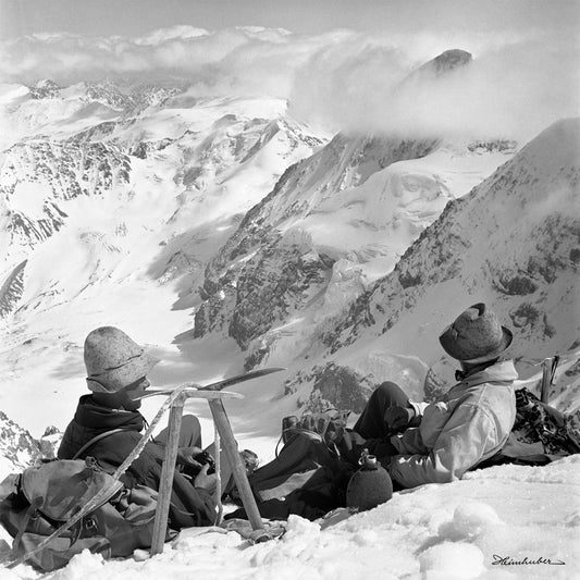 Rast in Schnee und Eis