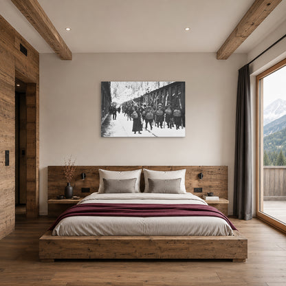 Reisende in Oberstdorf