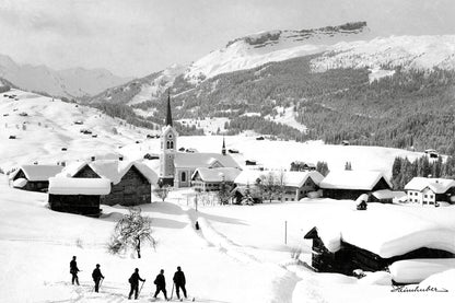Skitourengeher in Riezlern
