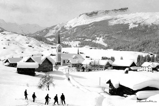 Skitourengeher in Riezlern