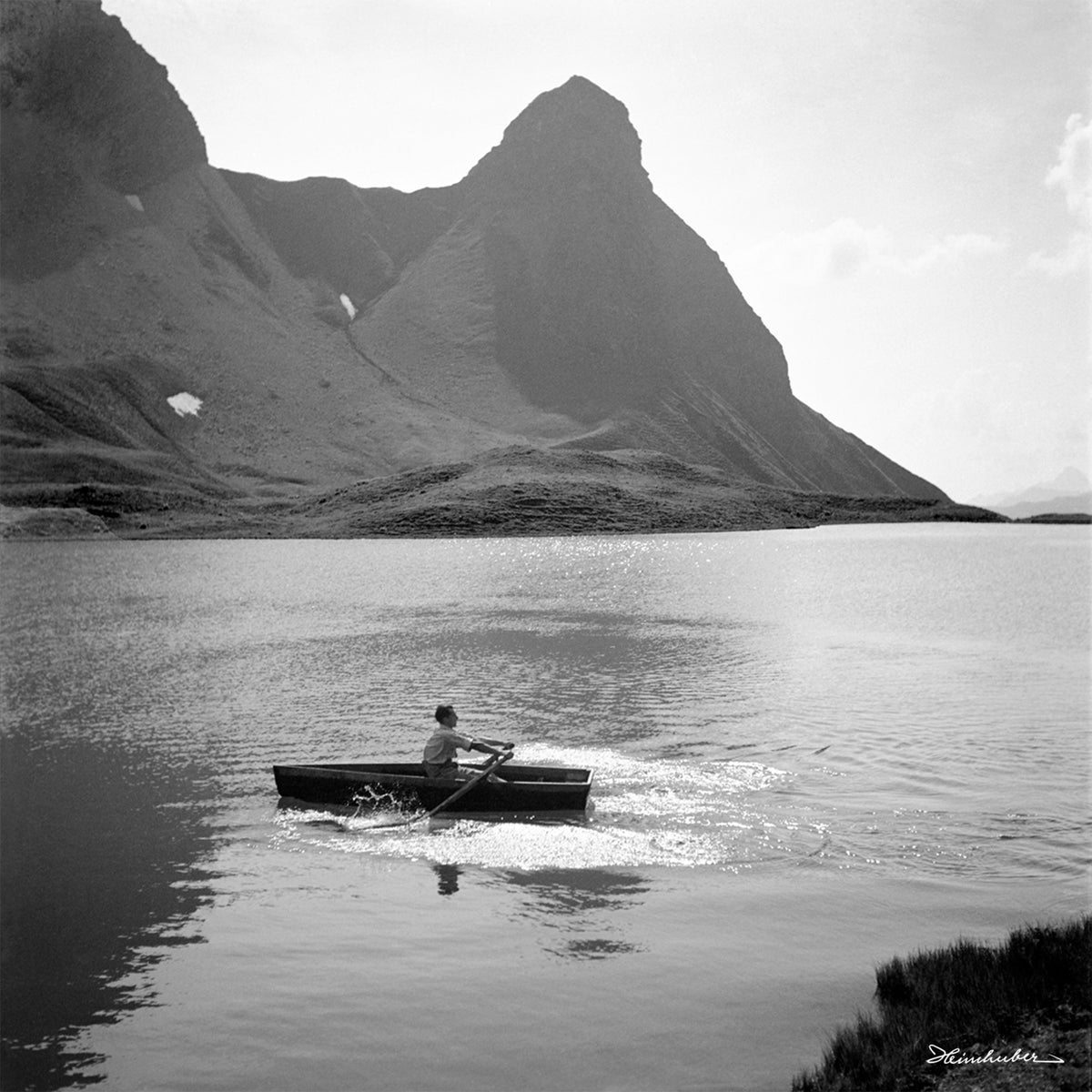 Ruderboot auf dem Rappensee