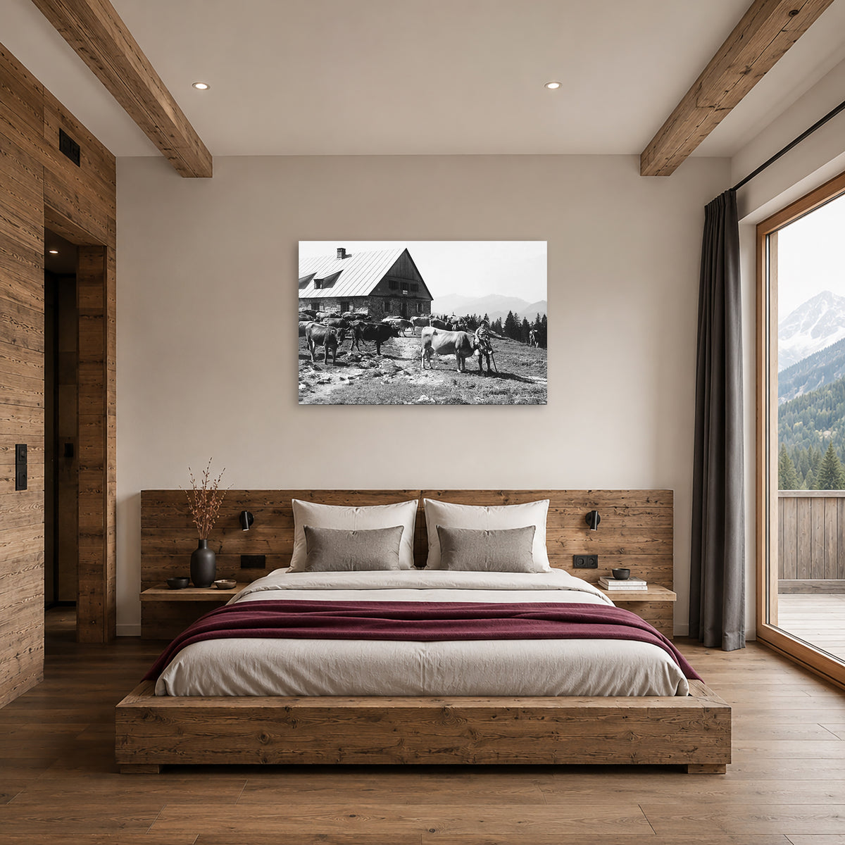 Alpabtrieb an der Seealpe