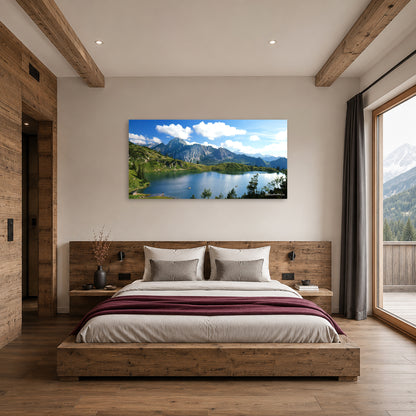 Ruderboote auf dem Seealpsee