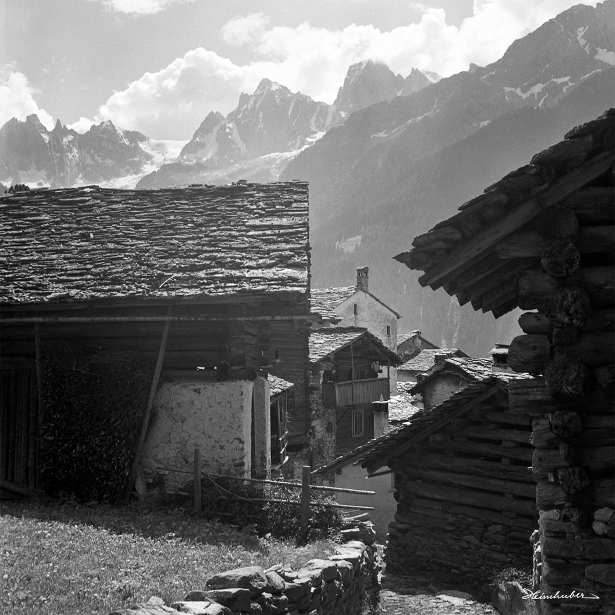 Die Bauernhäuser von Soglio