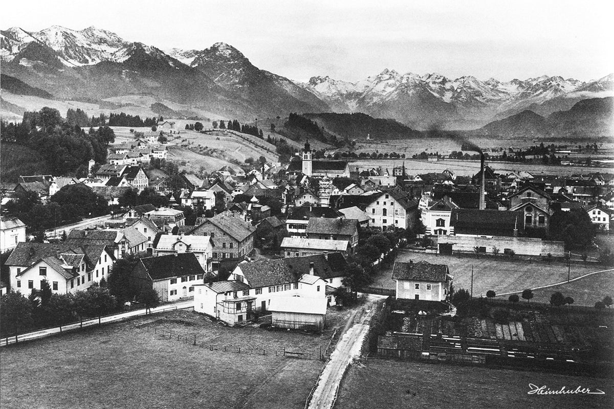 Sonthofen Richtung Süden