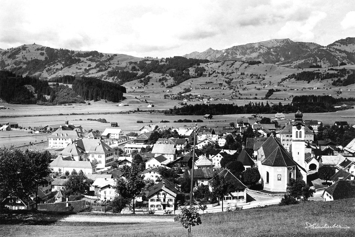 Sonthofen vom Kalvarienberg