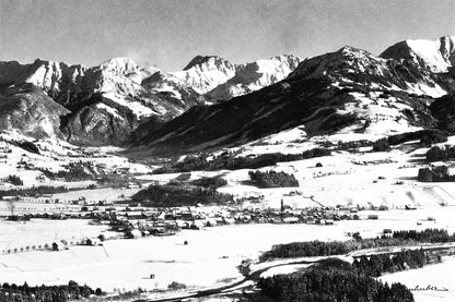 Sonthofen im Winter - Anfang 20. Jahrhundert