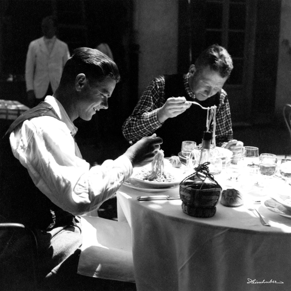 Spaghetti essen