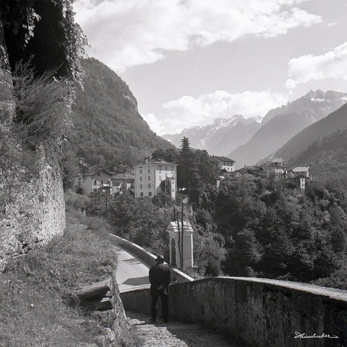 Treppe in Soglio