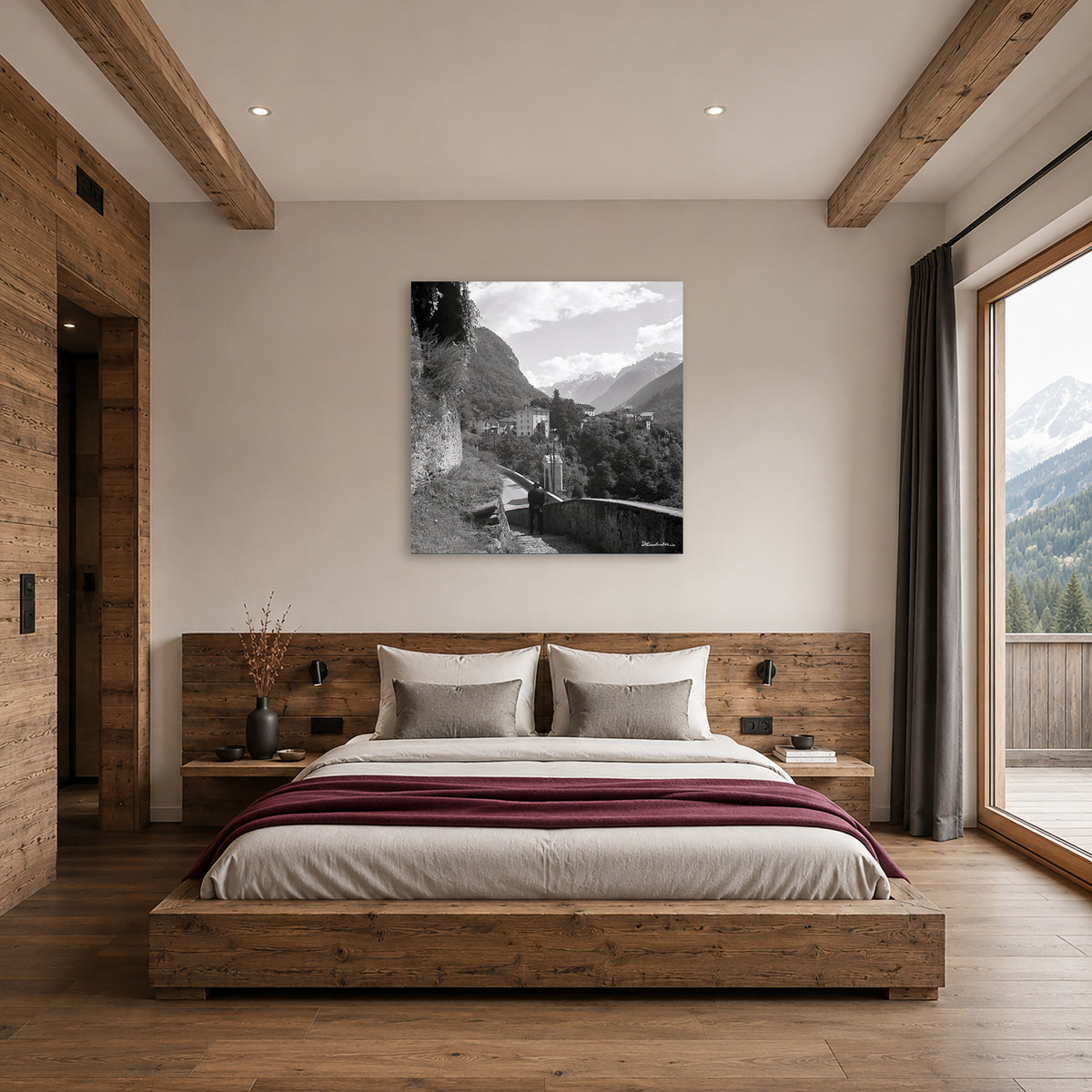 Treppe in Soglio