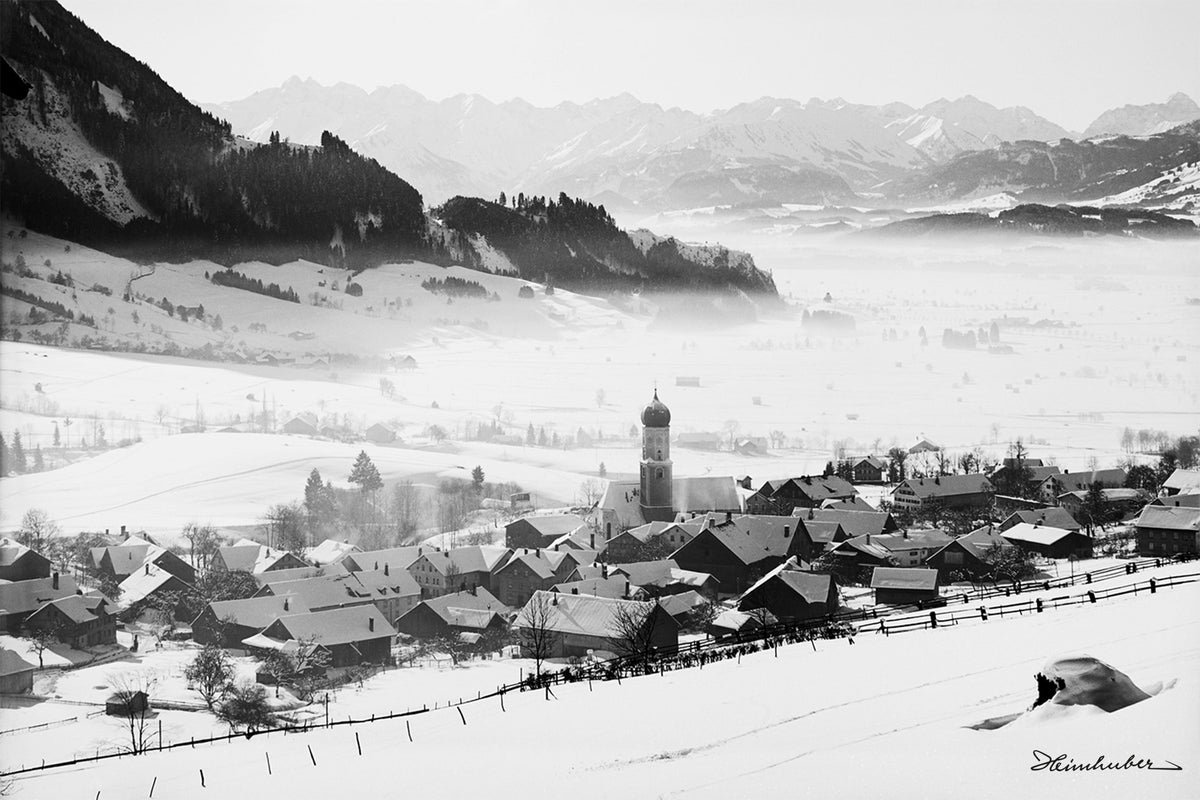 Rettenberg mit Blick auf Allgäuer Hauptkamm