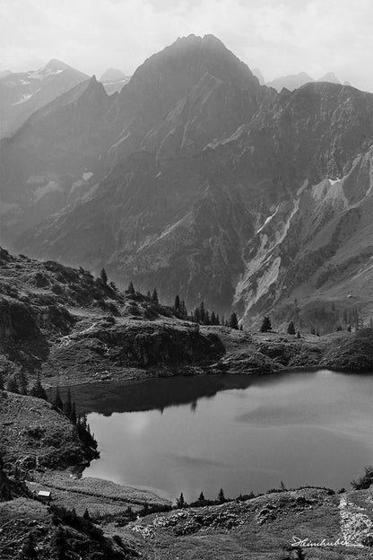 Blick vom Seealpsee zur Höfats