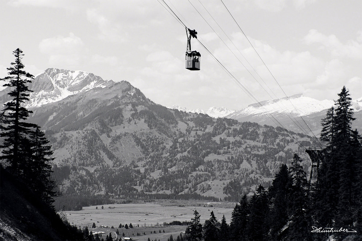 Gondel der Nebelhornbahn