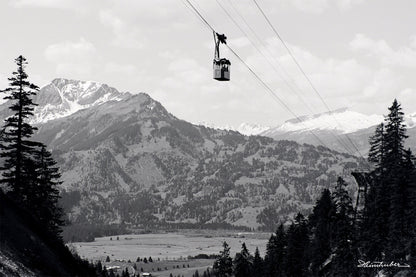 Gondel der Nebelhornbahn