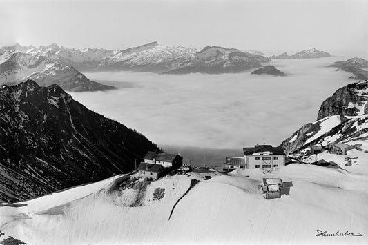 Wolkenmeer am Nebelhorn