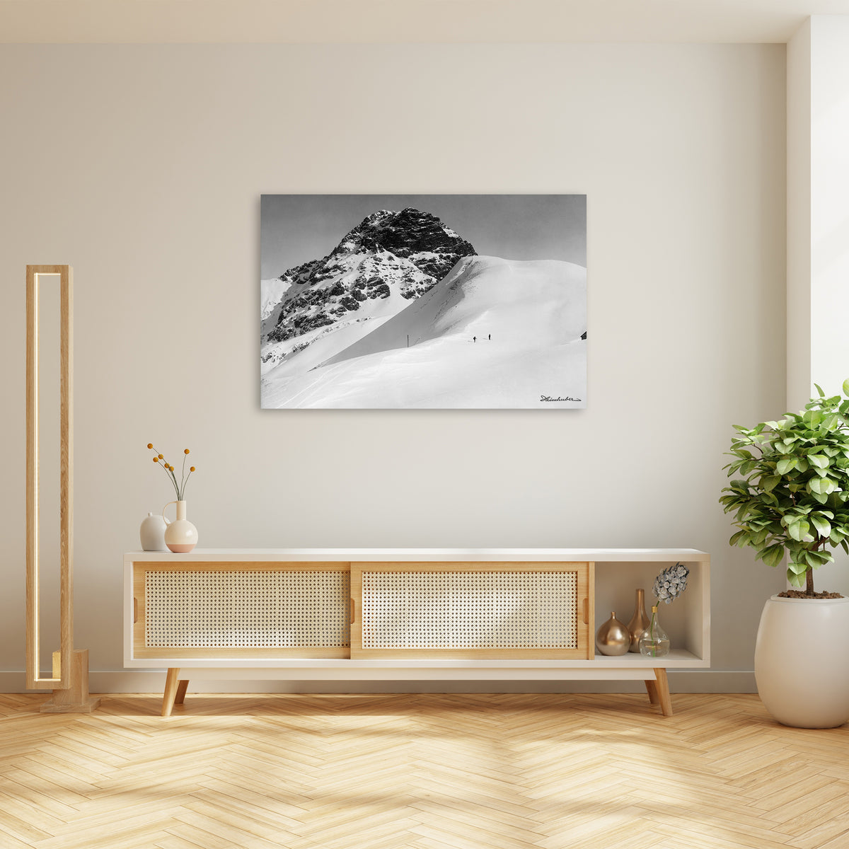 Skitour am Widderstein 1911