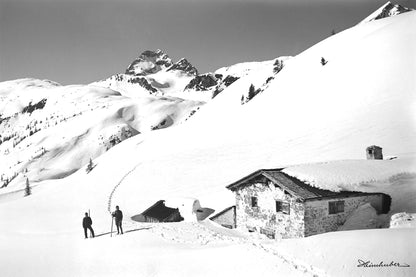 An der Lechleitner Alpe 1920