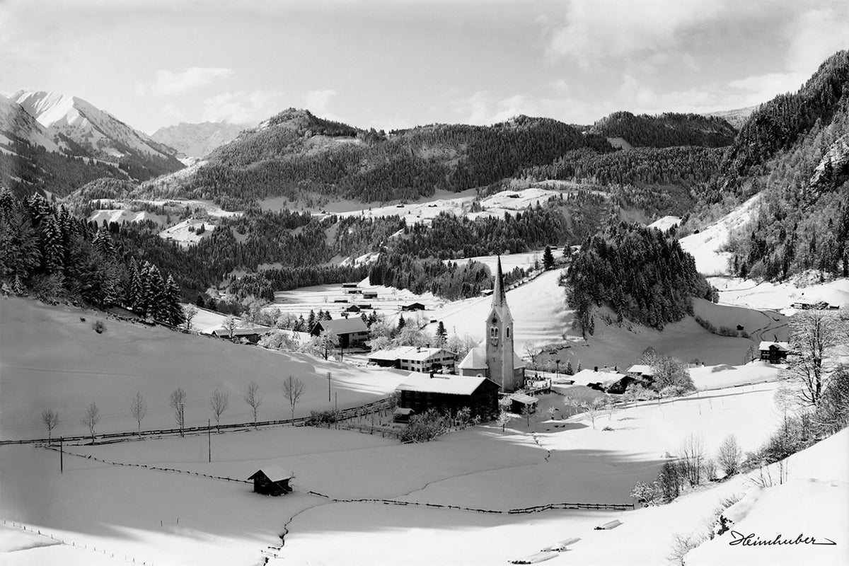 Obertiefenbach im Winter 1928