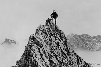 Eugen Heimhuber auf der Höfats